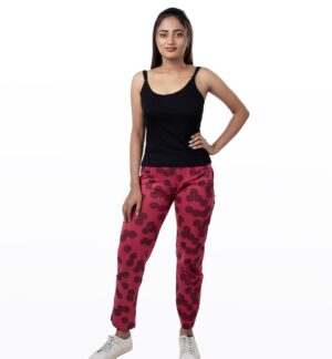 One Star-EDA-Inner (Black) & Ball Patterns Pyjama (Pink)